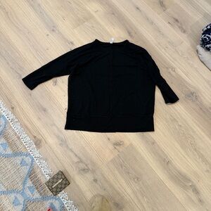 SPANX Black Long Sleeve Women's Top